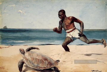  Marinemaler Malerei - Rum Cay Realismus Marinemaler Winslow Homer